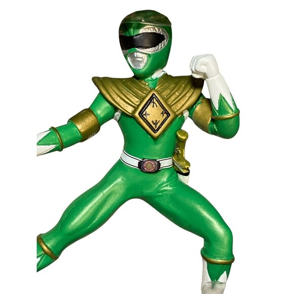 Hallmark Hasbro Power Rangers Green Ranger Ornament - Picture 6 of 11